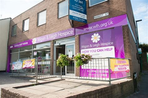 charity shops wigan